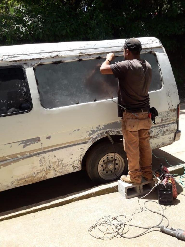 The "Frankenlance" gets some body and paint work done. Why we want to donate an ambulance.
